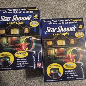 Laser Light - Red and Green